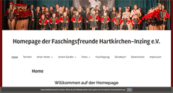 Desktop Screenshot of fasching-inzing.de